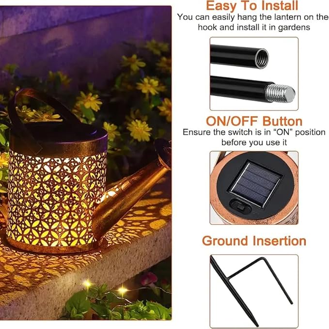 SOLAR WATERING CAN LIGHT